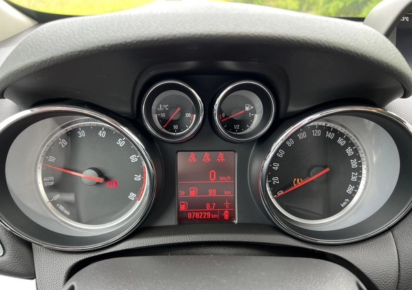Opel Mokka cena 47900 przebieg: 78000, rok produkcji 2015 z Złotoryja małe 667